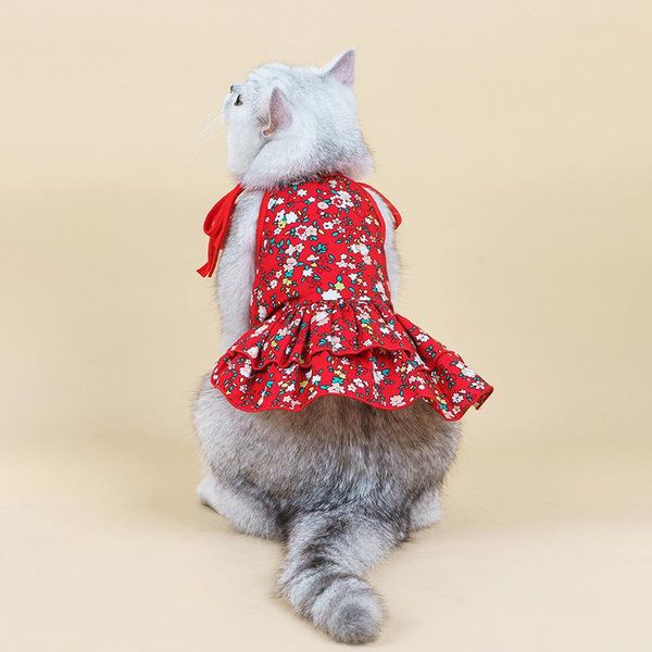 cat costumes pet clothes summer fashion cute red flower print dress dog skirt puppy
cat costumes pet clothes summer fashion cute red flower print dress dog skirt puppy