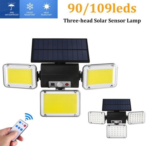 solar lamps 90/109leds three-head outdoor 3 modes led light motion sensor pir induction wall lamp for garden decoration street lights
solar lamps 90/109leds three-head outdoor 3 modes led light motion sensor pir induction wall lamp for garden decoration street lights