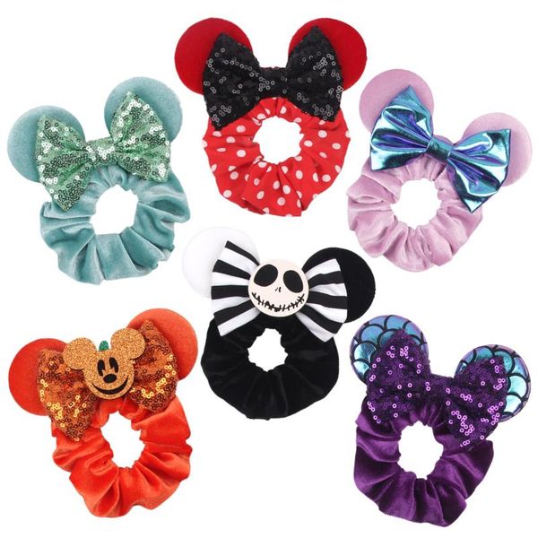 hair accessories 10pcs/lot sequins bow mouse ears velvet ring for women girls rope ponytail elastic bands, Slivery;white
hair accessories 10pcs/lot sequins bow mouse ears velvet ring for women girls rope ponytail elastic bands, Slivery;white