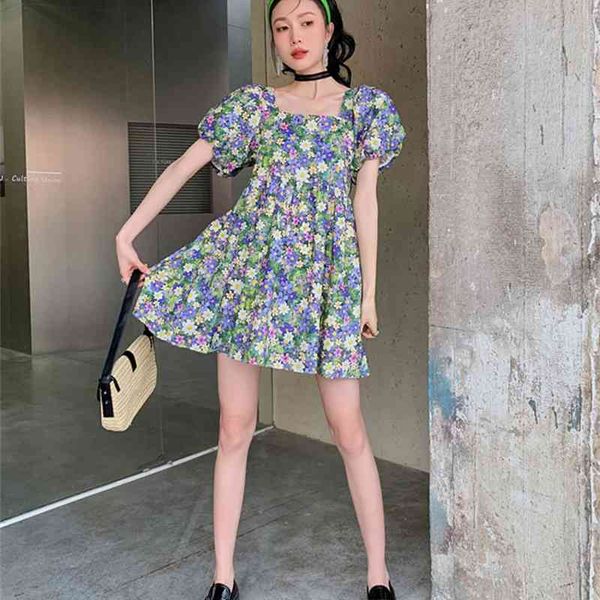 casual dresses daisy floral square neck short sleeve summer puff backless korean fashion mini women clothing 2xic, Black;gray
casual dresses daisy floral square neck short sleeve summer puff backless korean fashion mini women clothing 2xic, Black;gray