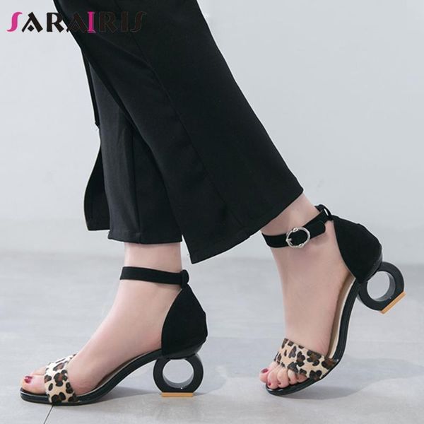 sandals sarairis 2021 summer female office mature brand fashion women strange style high heels shoes woman, Black
sandals sarairis 2021 summer female office mature brand fashion women strange style high heels shoes woman, Black