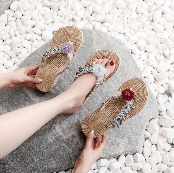 slippers rubber flip flops low flower hawaiian floral pu fabric hoof heels cotton, Black
slippers rubber flip flops low flower hawaiian floral pu fabric hoof heels cotton, Black