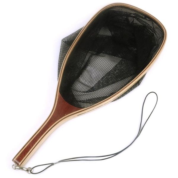 fishing accessories - net mesh wooden handle nylon landing catch and release holder basket spoon fishingtools
fishing accessories - net mesh wooden handle nylon landing catch and release holder basket spoon fishingtools