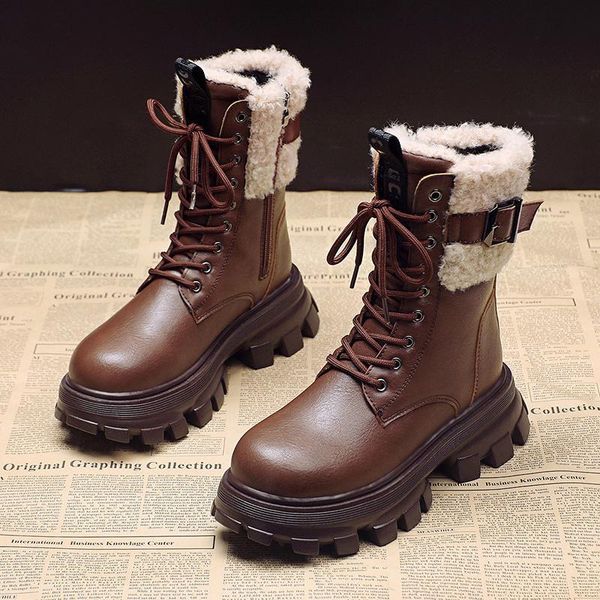 boots 2021 autumn and winter women's snow fashion cross strap platform shoes ladies black brown round head riding
boots 2021 autumn and winter women's snow fashion cross strap platform shoes ladies black brown round head riding