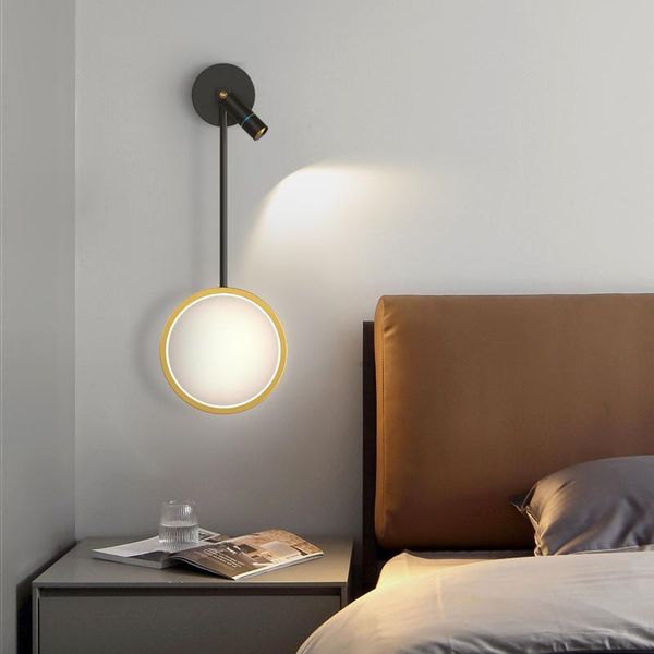 wall lamp led simple background double head nordic luxury living room bedroom bedside aisle corridor 
wall lamp led simple background double head nordic luxury living room bedroom bedside aisle corridor