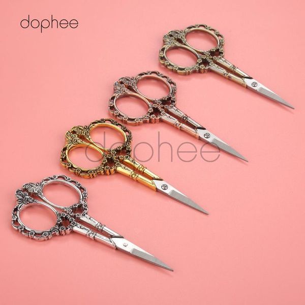 dophee 1pcs vintage scissors stainless steel tailor's scissors thread trimmer embroidery sewing tools retro craft shears, Black
dophee 1pcs vintage scissors stainless steel tailor's scissors thread trimmer embroidery sewing tools retro craft shears, Black