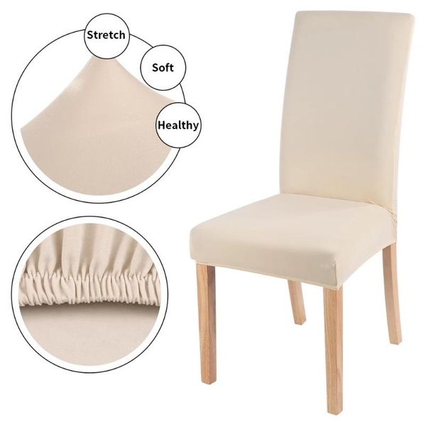 chair covers solid color cover spandex stretch anti-dirty dining for kitchen wedding el home decoration 1/2/4/6pcs
chair covers solid color cover spandex stretch anti-dirty dining for kitchen wedding el home decoration 1/2/4/6pcs