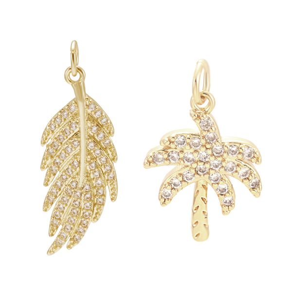 tree charms for jewelry making bulk gold leaf pendant diy earring necklace metal accessories supplies copper zircon 5mm hole, Bronze;silver
tree charms for jewelry making bulk gold leaf pendant diy earring necklace metal accessories supplies copper zircon 5mm hole, Bronze;silver