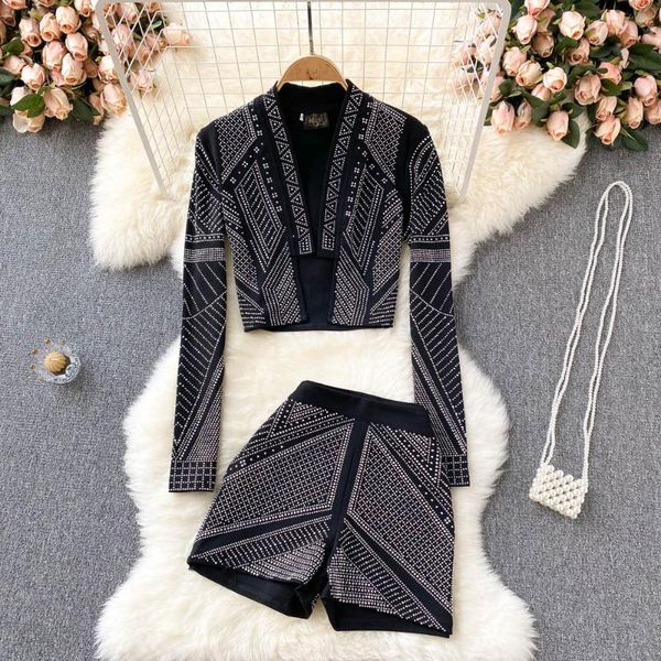 women's tracksuits women autumn korean casual sports set long sleeve letter print short +high waist wide leg shorts two piece suits, Gray
women's tracksuits women autumn korean casual sports set long sleeve letter print short +high waist wide leg shorts two piece suits, Gray