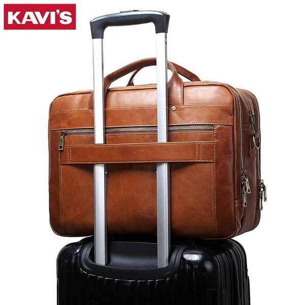 kavis men's bag genuineleather briefcase men business bag for 15" lapleather shoulder messenger bags male for travel
kavis men's bag genuineleather briefcase men business bag for 15" lapleather shoulder messenger bags male for travel
