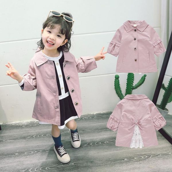 coat korean style spring autumn toddler girls jacket windbreaker loose trench outerwear children little girl kids jackets, Blue;gray
coat korean style spring autumn toddler girls jacket windbreaker loose trench outerwear children little girl kids jackets, Blue;gray