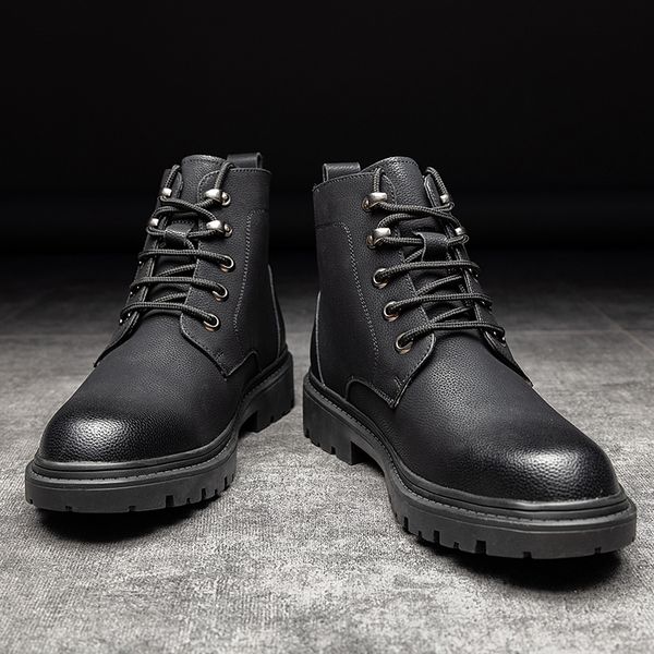 classic western men work boots mens retro cowboy boots motorcycle casual military winter / spring shoes antiskid black
classic western men work boots mens retro cowboy boots motorcycle casual military winter / spring shoes antiskid black