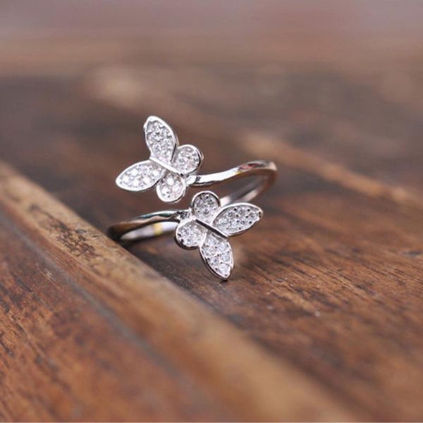 wedding rings women's silver plated dazzling butterfly open for women cz butterflies ring party jewelry, Slivery;golden
wedding rings women's silver plated dazzling butterfly open for women cz butterflies ring party jewelry, Slivery;golden