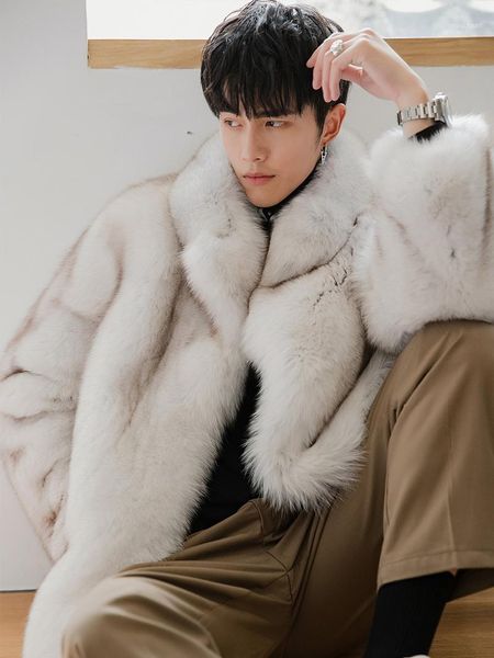 men's leather & faux 2021 real fur coat men winter jacket natural warm jackets coats 18289 kj3312, Black
men's leather & faux 2021 real fur coat men winter jacket natural warm jackets coats 18289 kj3312, Black