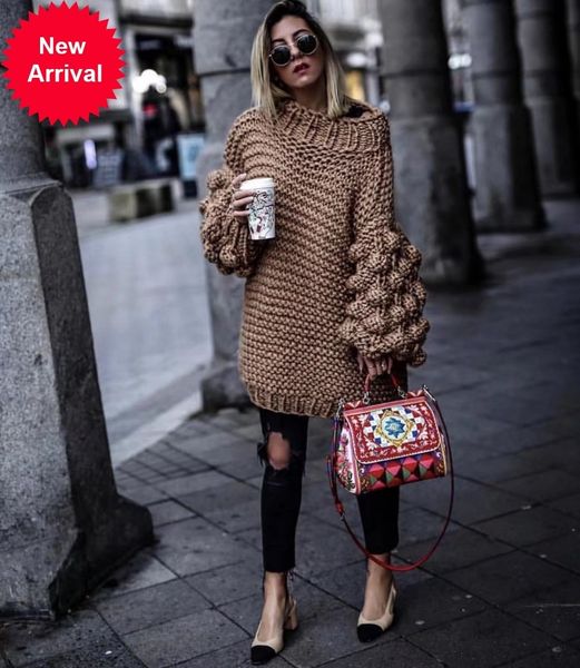 chunky knit warm winter women loose hand knitted sweaters lantern sleeve bohemian pullover thick sweater, White;black
chunky knit warm winter women loose hand knitted sweaters lantern sleeve bohemian pullover thick sweater, White;black