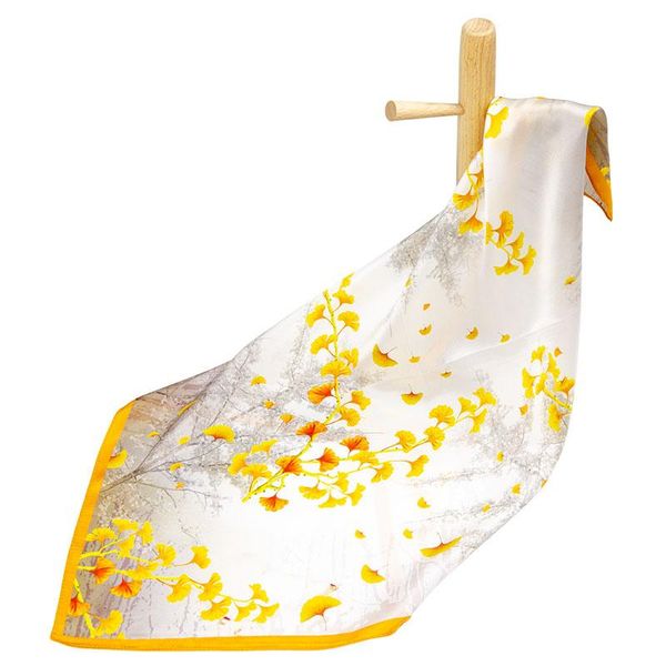 scarves high-quality pure silk scarf women bandana female hair women's natural square head neck for gingko, Blue;gray
scarves high-quality pure silk scarf women bandana female hair women's natural square head neck for gingko, Blue;gray