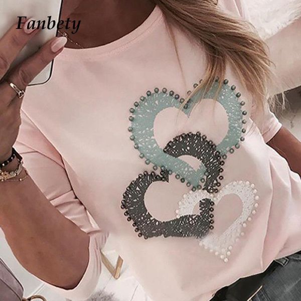 women elegant heart print blouse shirts 2021 autumn casual long sleeve pullover ladies winter new o neck kawaii blusa, White
women elegant heart print blouse shirts 2021 autumn casual long sleeve pullover ladies winter new o neck kawaii blusa, White