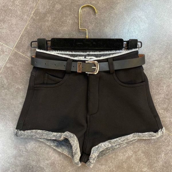 2021 New Female Winter Fashion Streetwear Tall Black Cashmere Thickbelt Shorts Straight-ed Eq6d, White;black
2021 New Female Winter Fashion Streetwear Tall Black Cashmere Thickbelt Shorts Straight-ed Eq6d, White;black