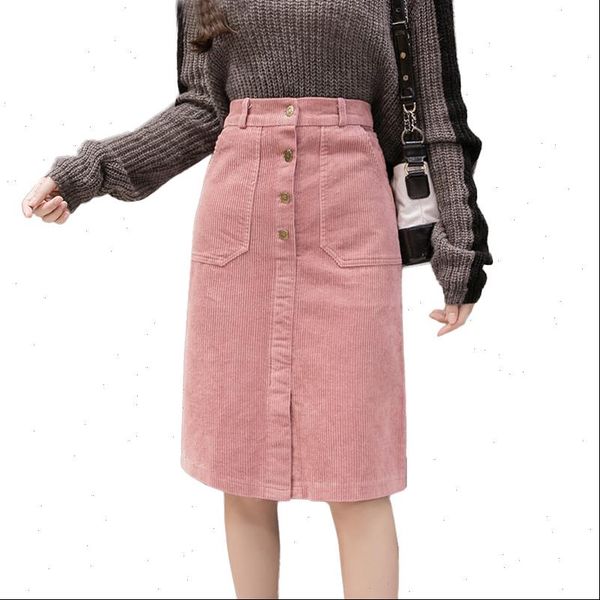 2021 streetwear skirts women harajuku korean high waist corduroy skirts ladies winter plus size midi skirt jupe femme faldas, Black
2021 streetwear skirts women harajuku korean high waist corduroy skirts ladies winter plus size midi skirt jupe femme faldas, Black