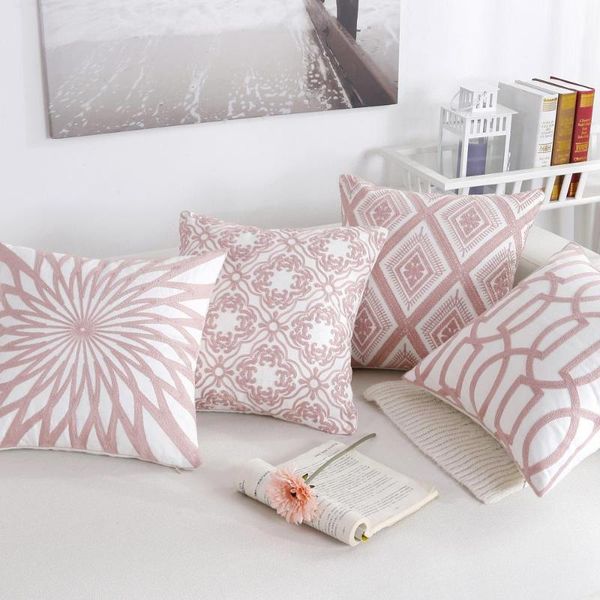 pink 100% cotton embroidered 45*45cm luxury decorative throw pillows include core sofa bed back cushions with inner throwpillows
pink 100% cotton embroidered 45*45cm luxury decorative throw pillows include core sofa bed back cushions with inner throwpillows