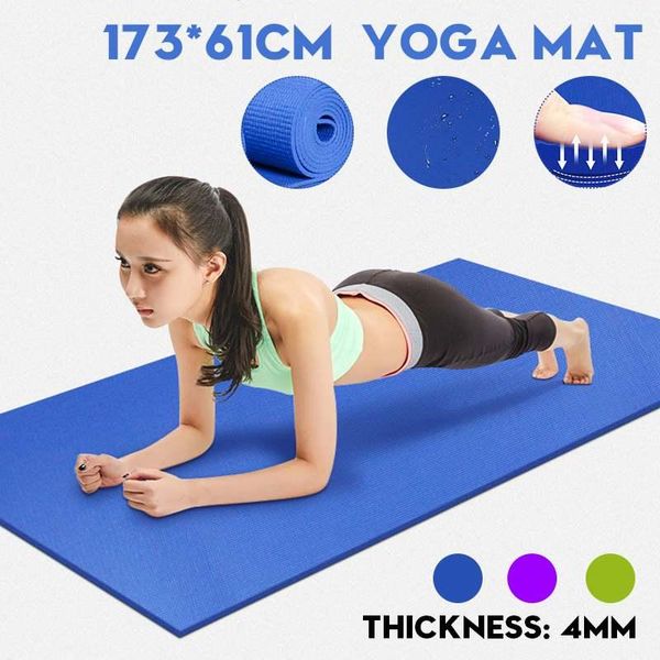 173*61cm yoga mat sports fitness mat environmental fitness gymnastics mats 4mm thick soft yoga non slip carpet
173*61cm yoga mat sports fitness mat environmental fitness gymnastics mats 4mm thick soft yoga non slip carpet