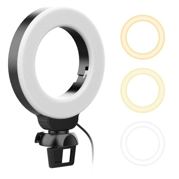 flash heads vijim 4-inch ring light portable selfie fill with clamp for video call live online meeting pography
flash heads vijim 4-inch ring light portable selfie fill with clamp for video call live online meeting pography