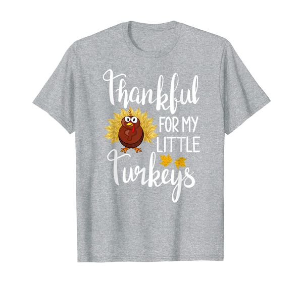 teachers thanksgiving mom thankful for my little turkeys t-shirt, White;black
teachers thanksgiving mom thankful for my little turkeys t-shirt, White;black