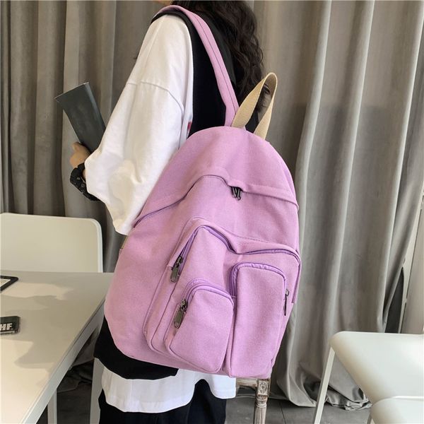 canvas backpacks for women 2021 new casual female high capacity backpack lady back pack for school teenagers girls backpack bags, Brown;gray
canvas backpacks for women 2021 new casual female high capacity backpack lady back pack for school teenagers girls backpack bags, Brown;gray