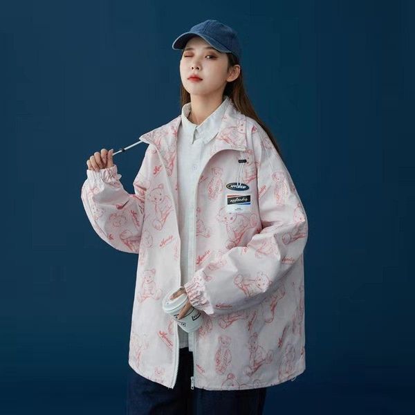 women's trench coats nice jacket woman coat pritning loose for spring europe america oversize female autumn long, Tan;black
women's trench coats nice jacket woman coat pritning loose for spring europe america oversize female autumn long, Tan;black