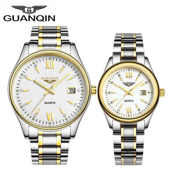 watch guanqin 2021 couples women es waterproof quartz wristwatch rhinestone luxury brand gift for lover women/men clocks, Slivery;brown 
watch guanqin 2021 couples women es waterproof quartz wristwatch rhinestone luxury brand gift for lover women/men clocks, Slivery;brown