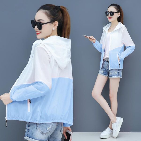 women's jackets fashion short sunblock women clothing hooded plus size 2021 spring autumn summer korean thin coat loose outwear d3498, Black;brown
women's jackets fashion short sunblock women clothing hooded plus size 2021 spring autumn summer korean thin coat loose outwear d3498, Black;brown