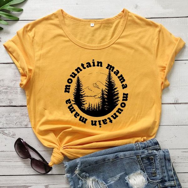 women's t-shirt mountain mama 100% cotton funny mother's day gift tshirt trendy women graphic hiking nature tee shirt, White
women's t-shirt mountain mama 100% cotton funny mother's day gift tshirt trendy women graphic hiking nature tee shirt, White
