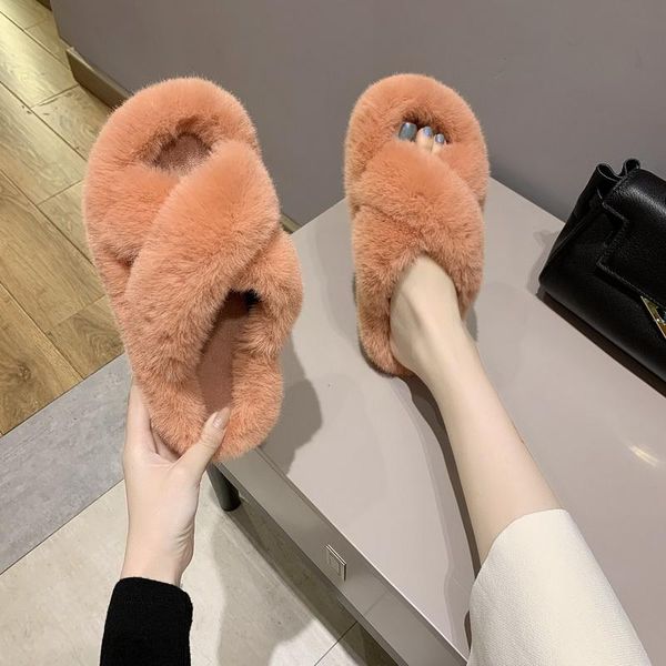 winter women house furry slippers fashion faux fur warm shoes slip on flats female home slides black plush 2021
winter women house furry slippers fashion faux fur warm shoes slip on flats female home slides black plush 2021