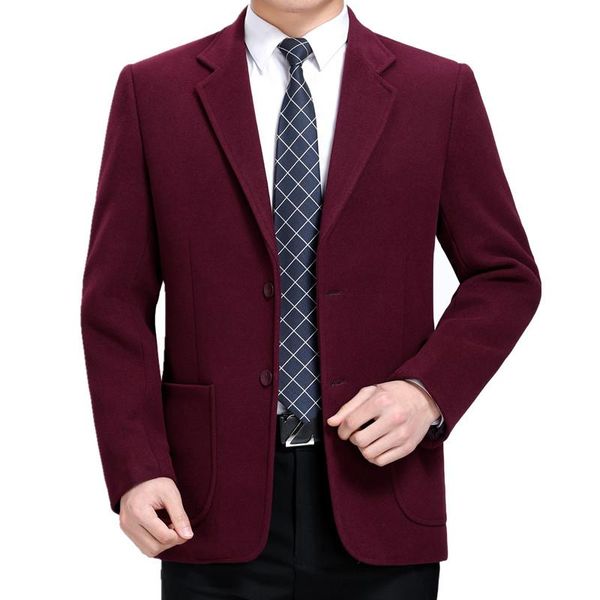 men's suits & blazers spring and autumn middle-aged high-end busines casual solid color large size fashion wild single breasted blazer, White;black
men's suits & blazers spring and autumn middle-aged high-end busines casual solid color large size fashion wild single breasted blazer, White;black