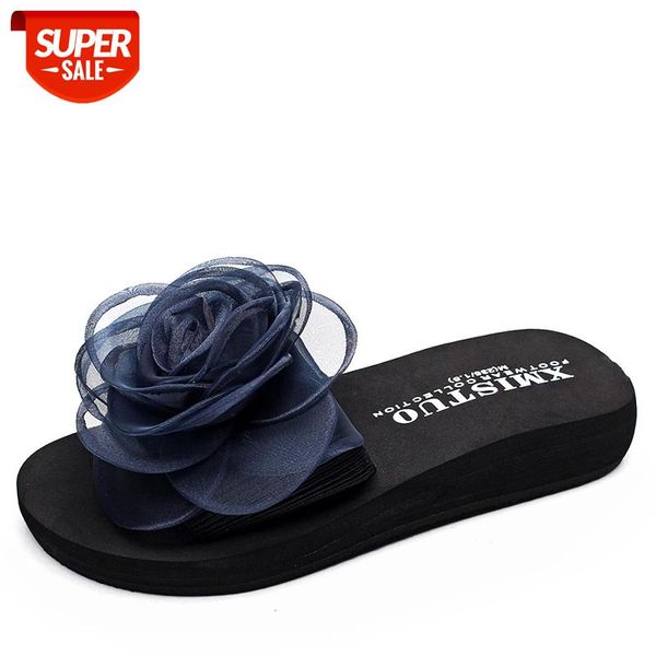 Women Shoes High Quality Summer Beauty Students Ladies Beach Stretch Fabric Slippers Lace With Chiffon Flowers EVA Thick Sandals #lA8T, Black
Women Shoes High Quality Summer Beauty Students Ladies Beach Stretch Fabric Slippers Lace With Chiffon Flowers EVA Thick Sandals #lA8T, Black