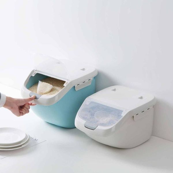 storage bottles & jars rice container kitchen box flour grain cereal dust-proof organizer automatic lid
storage bottles & jars rice container kitchen box flour grain cereal dust-proof organizer automatic lid