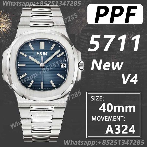 wristwatches men's automatic mechanical watch nautilus 5711 ppf edition textured dial a324 super clone v2, Slivery;brown
wristwatches men's automatic mechanical watch nautilus 5711 ppf edition textured dial a324 super clone v2, Slivery;brown