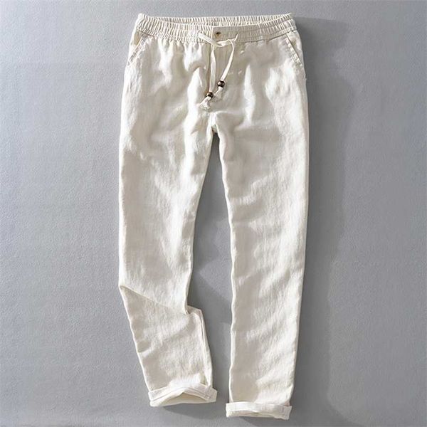 7409 men spring and autumn fashion brand japan style vintage linen solid color straight pants male casual white pants trousers 211112, Black
7409 men spring and autumn fashion brand japan style vintage linen solid color straight pants male casual white pants trousers 211112, Black