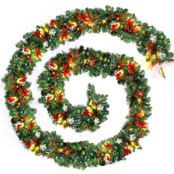 decorative flowers & wreaths 2.7m diy christmas led rattan wreath for home year artificial xmas tree banner hanging ornament
decorative flowers & wreaths 2.7m diy christmas led rattan wreath for home year artificial xmas tree banner hanging ornament