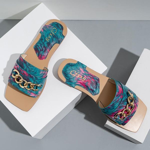 slippers 2021 women causal ladies square toe flat outdoor slides fashion metal decoration female shoes open beach lady, Black
slippers 2021 women causal ladies square toe flat outdoor slides fashion metal decoration female shoes open beach lady, Black