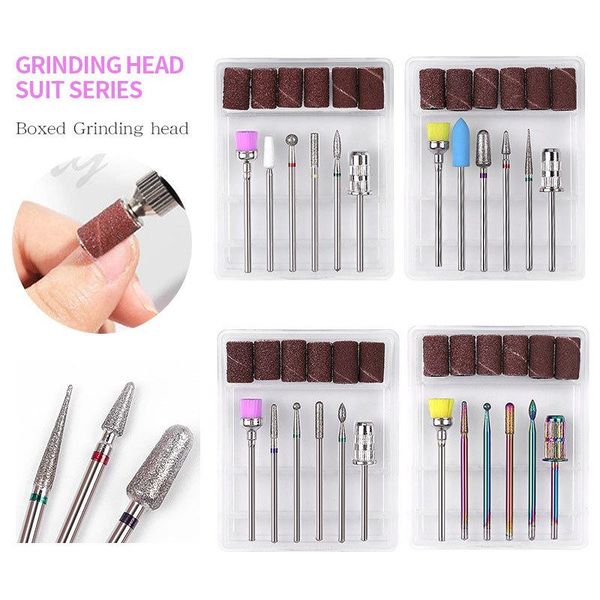 nail art kits 6pcs kit tungsten alloy grinding head machine is specially equipped with brush tool combination
nail art kits 6pcs kit tungsten alloy grinding head machine is specially equipped with brush tool combination
