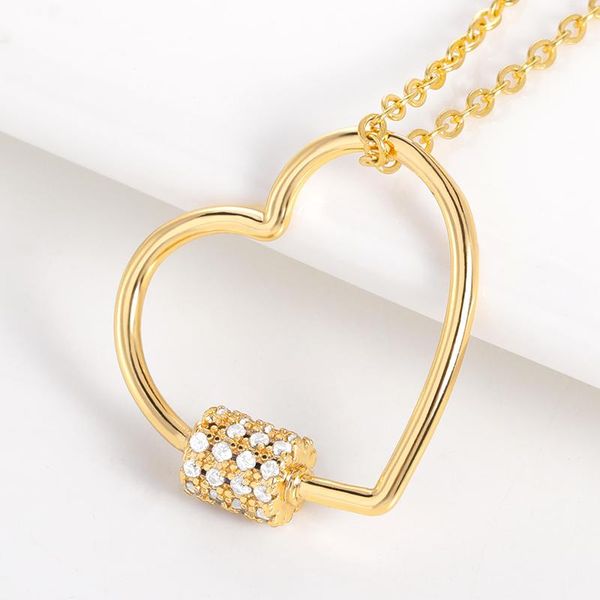 pendant necklaces hollow stainless steel ball cute simple love heart necklace for women girls jewelry 2021, Silver
pendant necklaces hollow stainless steel ball cute simple love heart necklace for women girls jewelry 2021, Silver