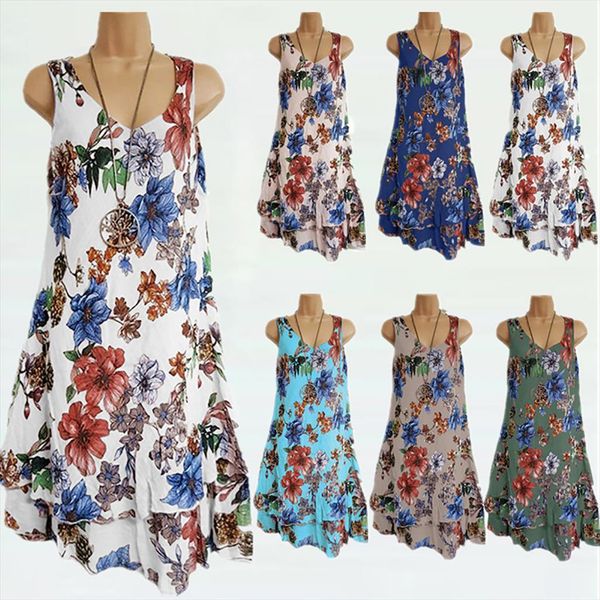 vintage casual beach summer women dress v neck sleeveless boho printing party mini size s 5xl sundress, Black;gray
vintage casual beach summer women dress v neck sleeveless boho printing party mini size s 5xl sundress, Black;gray