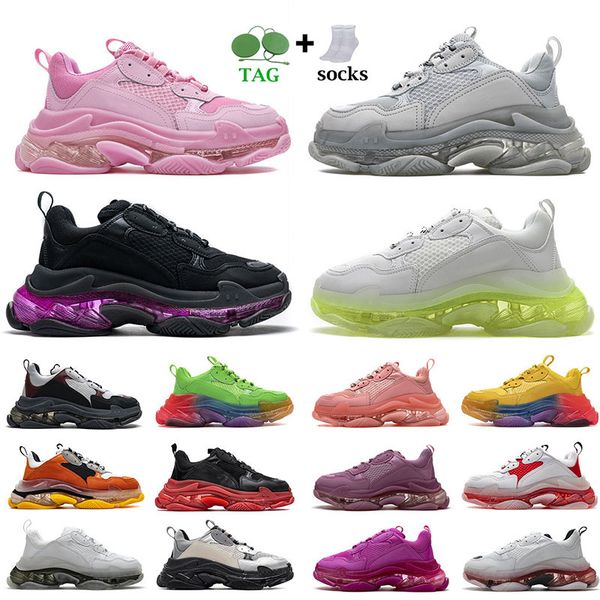 2021 triples rainbow black men women casual shoes 17fw designer paris 17w italy fashion vintage old dad sneakers trainers 36-45
2021 triples rainbow black men women casual shoes 17fw designer paris 17w italy fashion vintage old dad sneakers trainers 36-45