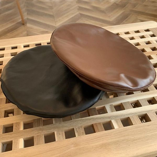 berets french-style pu leather beret women vintage painter hat beanie artist for all occasions comfortable to wear, Blue;gray
berets french-style pu leather beret women vintage painter hat beanie artist for all occasions comfortable to wear, Blue;gray