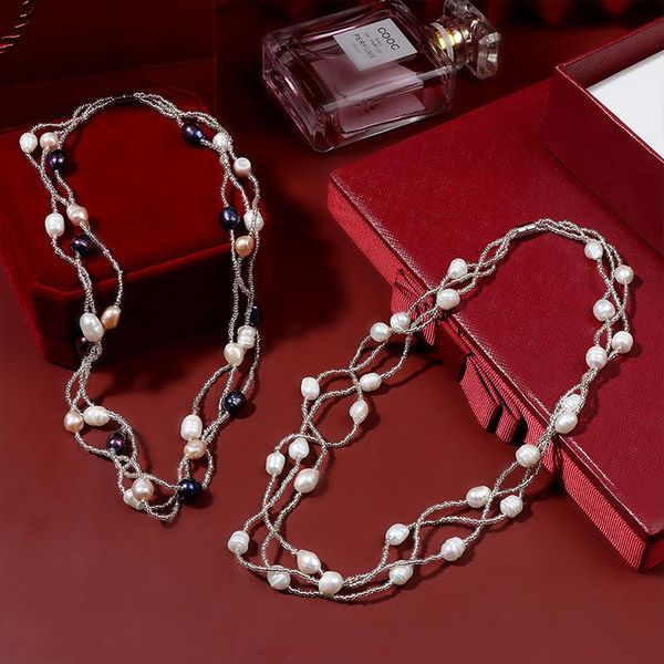 chokers 2021 fashion women necklace multicolor small rice baroque beaded natural freshwater pearl short choker collares, Golden;silver
chokers 2021 fashion women necklace multicolor small rice baroque beaded natural freshwater pearl short choker collares, Golden;silver