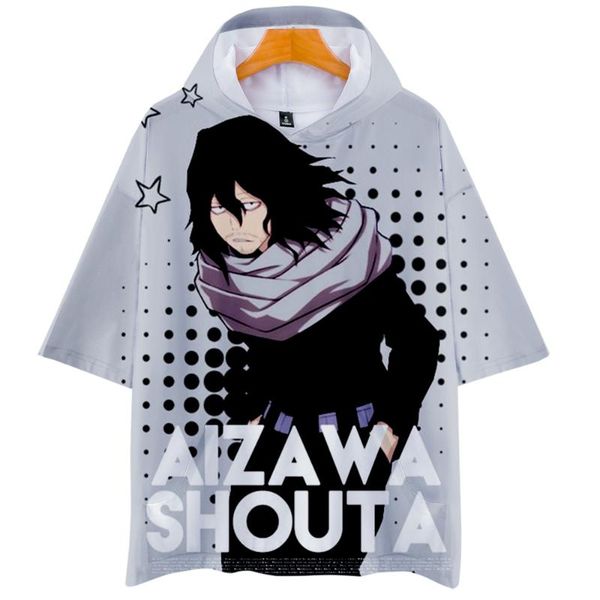 women's t-shirt my hero academia sa aizawa summer hoody men women streetwear hip hop t shirt harajuku girl pocket hooded oversized, White
women's t-shirt my hero academia sa aizawa summer hoody men women streetwear hip hop t shirt harajuku girl pocket hooded oversized, White