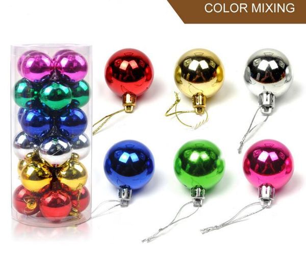 party decoration 24pcs/barrel christmas tree ornaments multi-color ball 6cm plastic gift for xmas holiday
party decoration 24pcs/barrel christmas tree ornaments multi-color ball 6cm plastic gift for xmas holiday