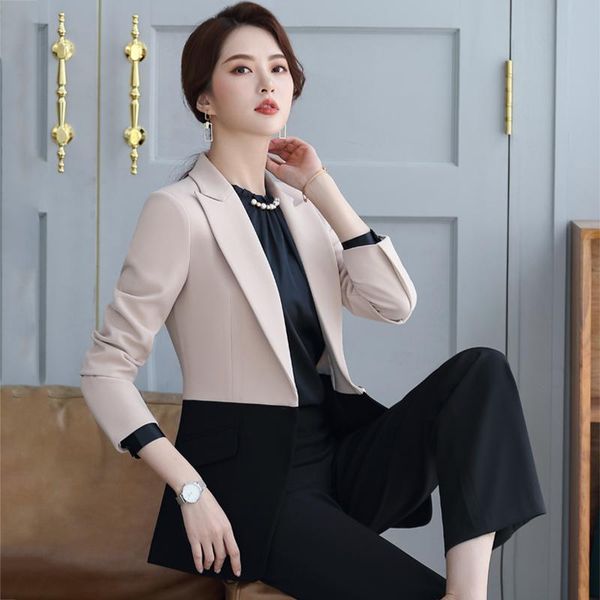 fabric formal styles women business suits pantsuits office ladies work wear female autumn winter blazers set, White
fabric formal styles women business suits pantsuits office ladies work wear female autumn winter blazers set, White