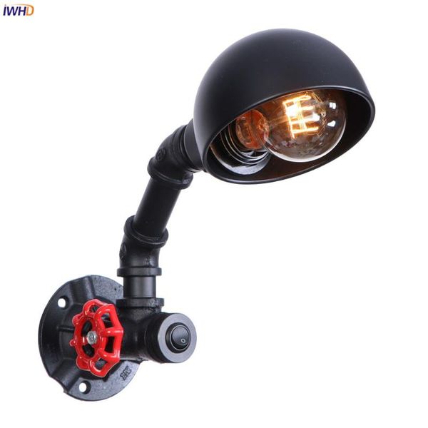 wall lamp iwhd american country retro lights fixtures with switch black water pipe light loft industrial vintage luminaria
wall lamp iwhd american country retro lights fixtures with switch black water pipe light loft industrial vintage luminaria